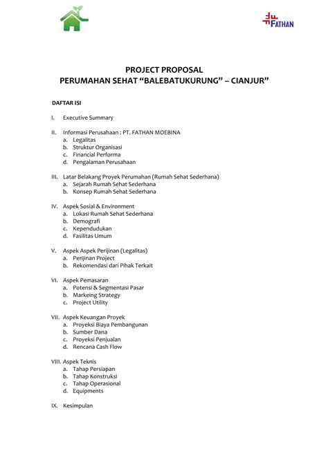 Contoh Proposal Tender Proyek Ilustrasi