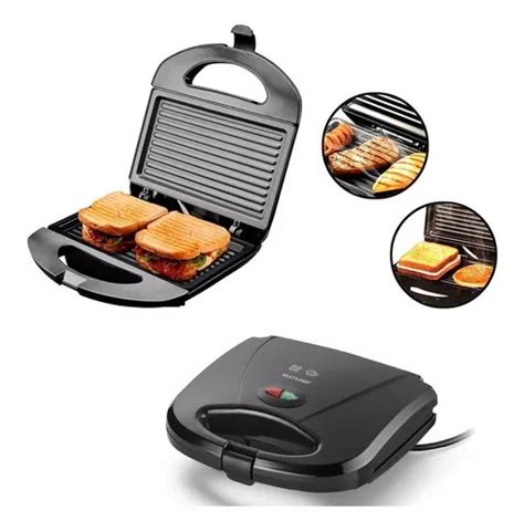 Misteira Sanduicheira Grill Multilaser Ce043 750w 127v Preto Frete grátis