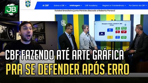 🔵 Cbf Fez AtÉ Arte GrÁfica Pra Se Defender ApÓs Erro No Jogo GrÊmio X