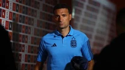 Scaloni Del Elogio Al Nivel De Argentina A Como Vio A Messi Tyc Sports