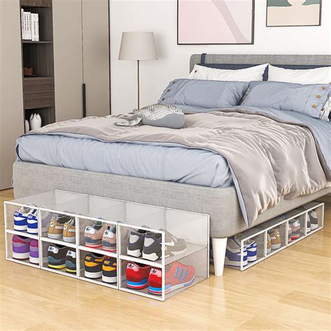 12 Best Shoe Storage Boxes Clear Stackable For 2024 Storables