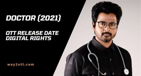 Doctor Tamil Movie OTT Release Date & Digital Rights