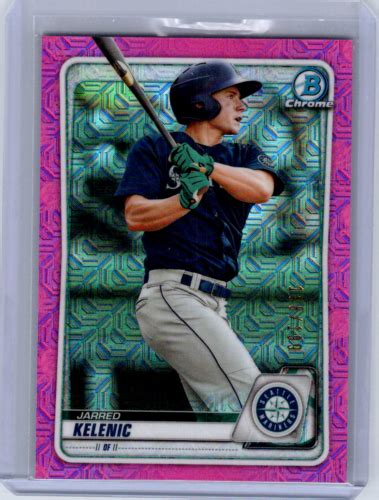 JARRED KELENIC 2020 Bowman Chrome Mega Box PINK MOJO PROSPECT REFRACTOR