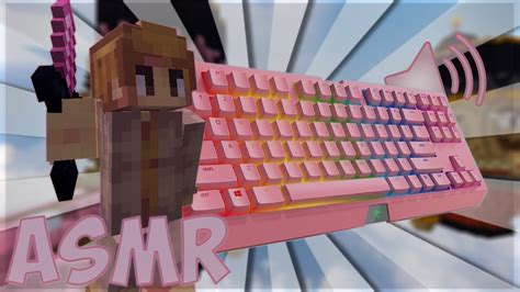 🔊asmr Keyboard Mouse Sounds🔊v8│hypixel Bedwars Youtube