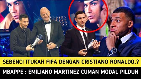 DIBALIK PENGHARGAAN MESSI FIFA PERMALUKAN CRISTIANO RONALDO MBAPPE