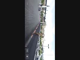 Another Chick Walking Naked In Public ShesFreaky