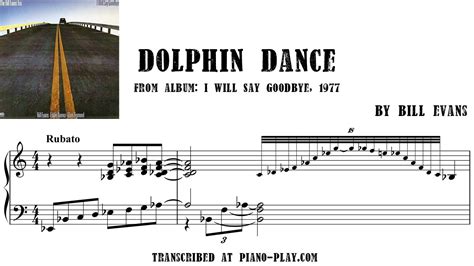 Dolphin dance - Bill Evans (Sheet Music) | PDF Transcription