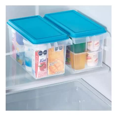 Contenedor Organizador De Alimentos Alacena Refri 1 Pz Bpa MercadoLibre