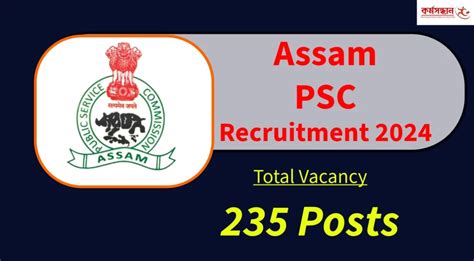 Assam Psc Cce Recruitment For Civil Service Post