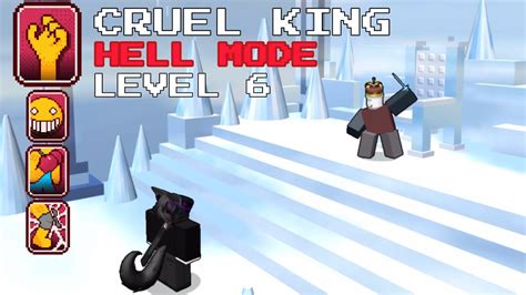 Cruel King Hell Mode Lvl 6 Solo Block Tales YouTube