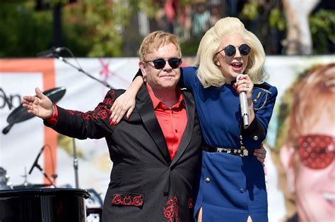 Watch Elton John And Lady Gaga Perform Together In Los Angeles