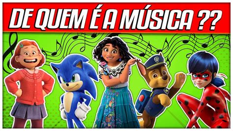 ADIVINHE O DESENHO ou FILME PELA MÚSICA Desafio Musical Bitz Quiz