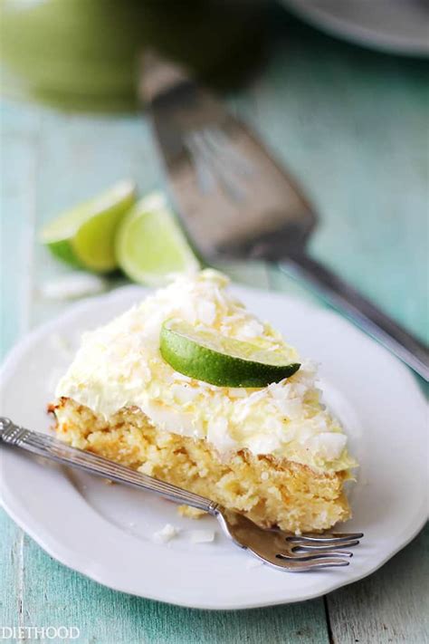 Coconut Lime Ricotta Cake Flourless Recipe Diethood