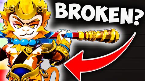 How Strong Is Sun Wukong DKO Divine Knockout Tier List YouTube