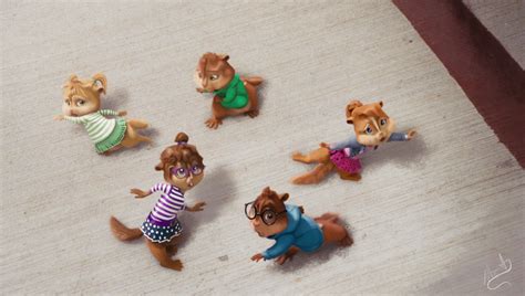 alvin   chipmunks illustration  marinamaral  deviantart