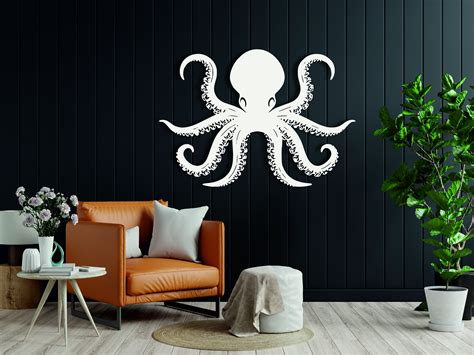 Octopus Wall Art Octopus Model Wall Decor for Your Living - Etsy