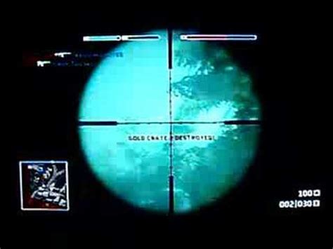 Battlefield Bad Company Sniper Gameplay 1 Part 1 YouTube