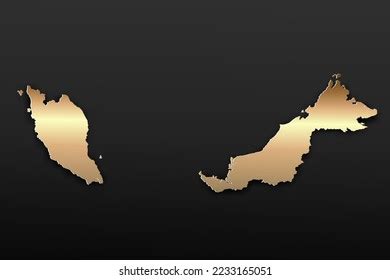 Malaysia Map World Map International Vector Stock Vector Royalty Free