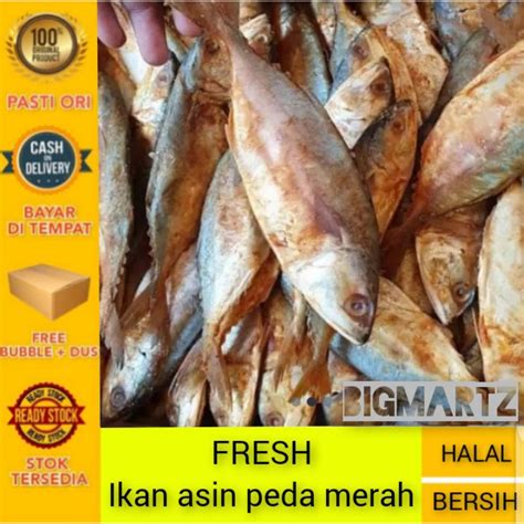 Jual Ikan Asin Peda Merah Fresh Super Kg Shopee Indonesia