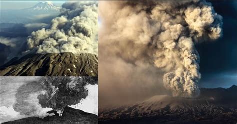 Mount Tambora Eruption 1967