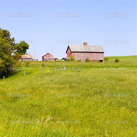 American Farm Stock Photo By ©maxym 12098814