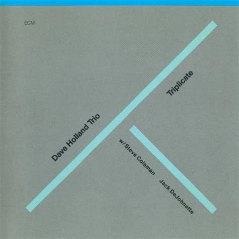 Dave Holland Trio - Triplicate (1988) FLAC