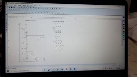 Segundo laboratorio lógica cableada arranque directo con retención