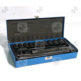 Flyman 13pcs 1 2 Drive Socket Wrench Set 6 Point Shopee Philippines