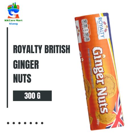 Royalty British Ginger Nuts Biscuit 300g Shopee Malaysia