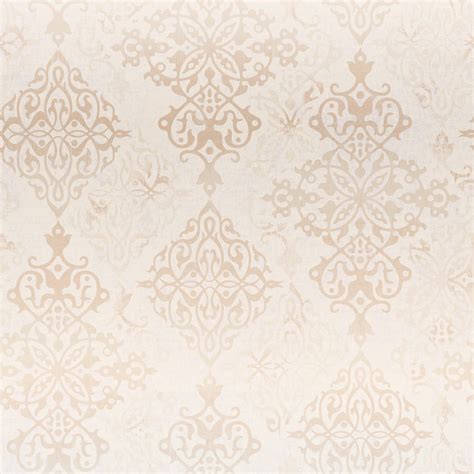 Papel De Parede Adesivo Arabesco Dourado Elementos Floral EuColo