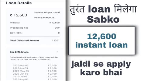 Instant Personal Loan 3 000 Ka Milega Only Aadhaar Card Pe Instant Loan