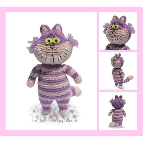 Cheshire Cat Amigurumi Crochet Pattern Crochet Pattern By Sayjai