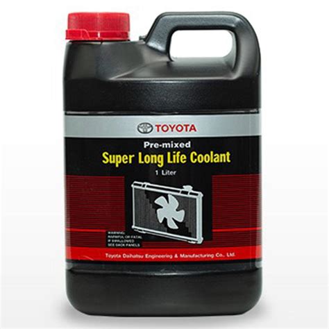 RADIATOR COOLANT SUPER LONG LIFE COOLANT LTR TOYOTA GENUINE (MADE NDE ...