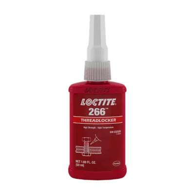 LOCTITE 266 Red High Strength Fast Curing Threadlocker With High