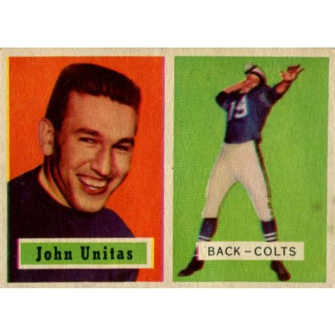 1957 Topps Football Trading Card Checklist Hero Habit