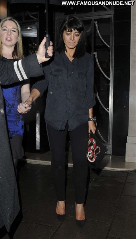 Claudia Winkleman Beautiful Party London Posing Hot Famous And Uncensored
