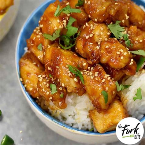 Easy Sesame Chicken Bites Recipe The Fork Bite