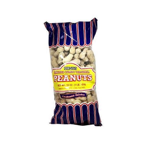 Hines Salted Jumbo Virginia Peanuts 16 Oz Instacart