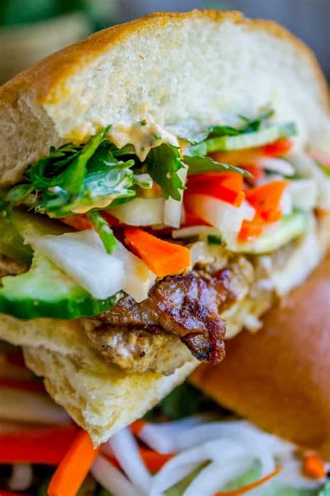 Banh Mi Sandwich The Food Charlatan