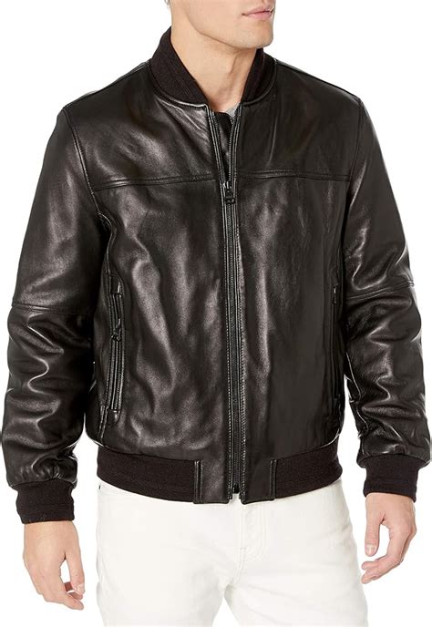 Marc New York Leather Jacket Munimoro Gob Pe