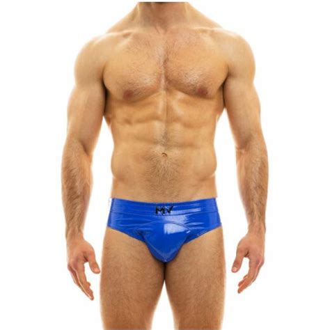 MODUS VIVENDI Viral Vinyl Bottomless Brief Blau Erotikfactory Ihr