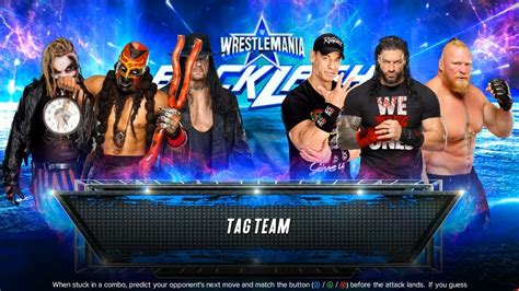 Boogeyman The Fiend Undertaker Vs Roman Reigns John Cena Brock