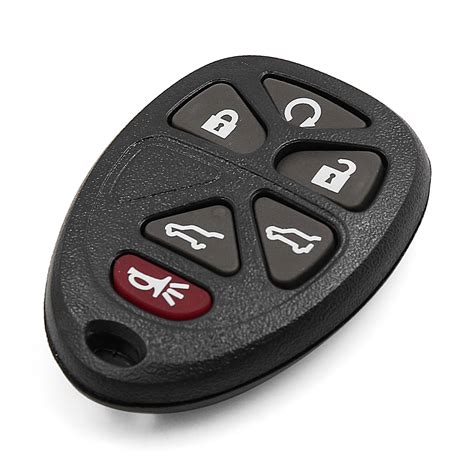 Regalwoven Ouc60270 6 Button Key Fob Remote Case Replacement For