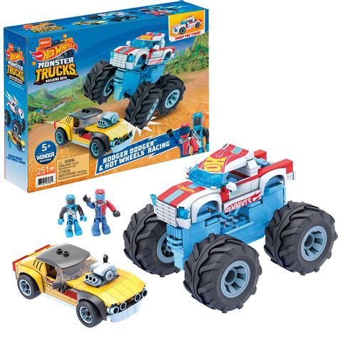 Buy Mega Bloks Mega Construx Hot Wheels Rodger Dodger And Hot Wheels