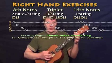 Baritone Ukulele Crash Course For Beginners Easy First Lesson