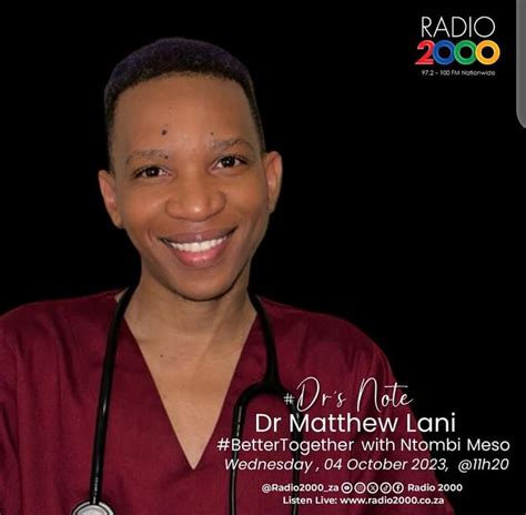 Dr Matthew Lani Biography Profile Age Controversies Education