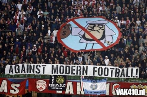 Ultras Ajax VAK410 Against Modern Football Ultras Football