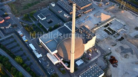 Luftaufnahme Mülheim Kärlich Abriß des AKW KKW Kernkraftwerk in