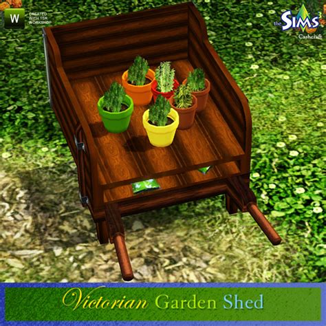 The Sims Resource Cashcrafts Victorian Garden Wheelbarrow