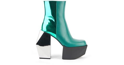 United Nude Stage Boot In Green Lyst